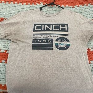 Cinch Gray Graphic Men's Tee